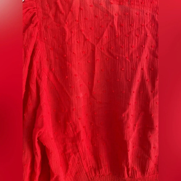 MAEVE by Anthropologie orange-red blouse size 4 - Picture 7 of 11